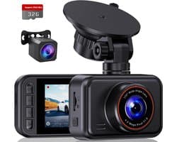Hoogwaardige Dashcam voor Auto - 2.5K + 1080P Full HD Beeldkwaliteit