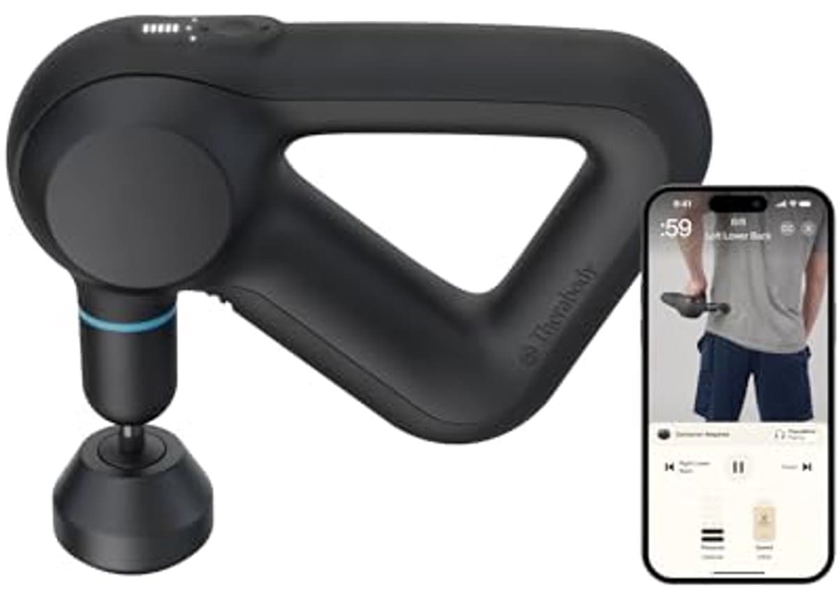 Diepweefmassagepistool voor Pijnverlichting - Elektrisch Percussiemassageapparaat met Bluetooth — afbeelding 1