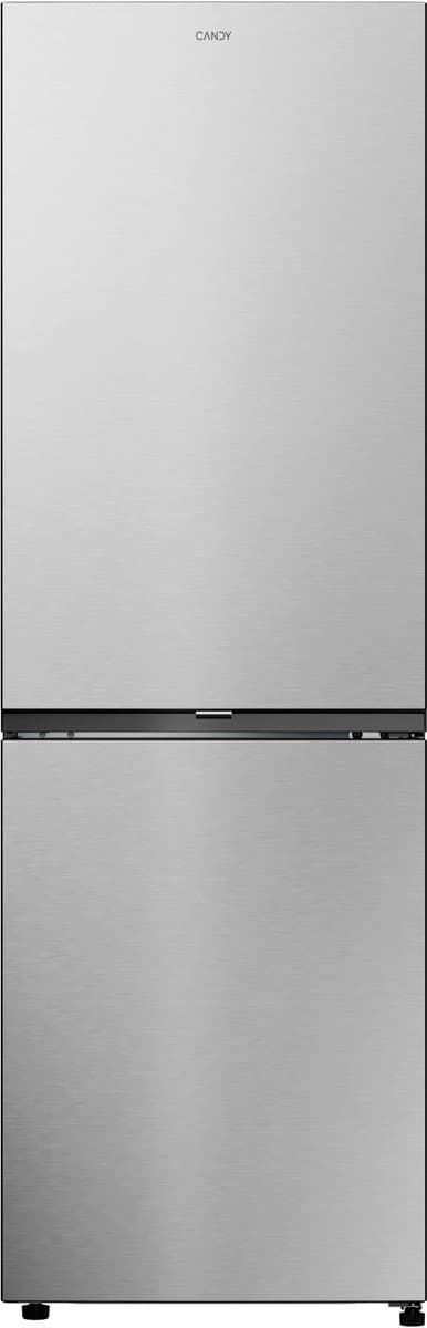 Candy Fresco CNCQ2T618CX Koel-Vriescombinatie - Vrijstaand - 355L - Total NoFrost, Multi Airflow, Fresh Zone - Stil (35 dB) - Roestvrijstaal (RVS) — afbeelding 1