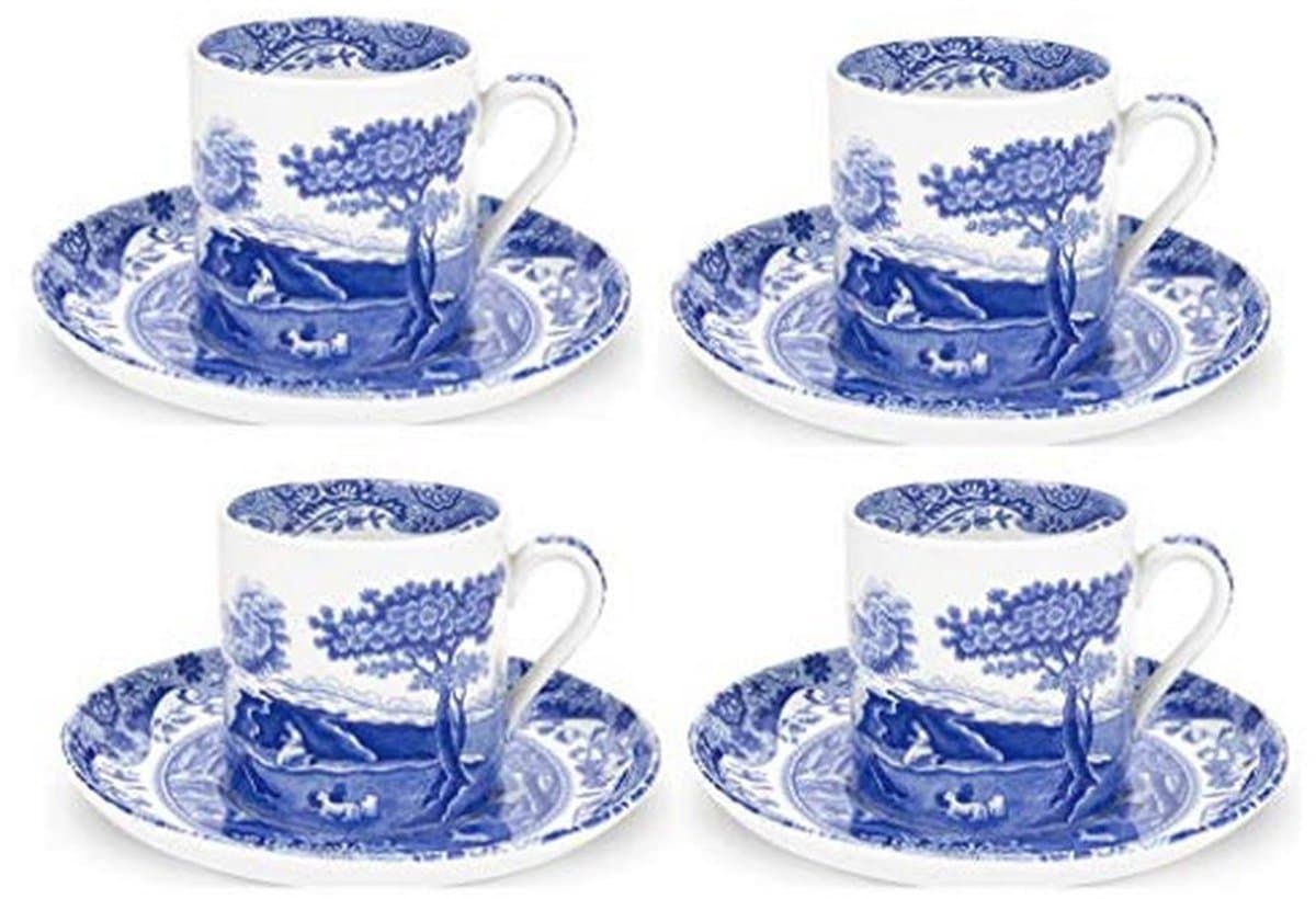Italiaanse blauwe koffiekop — afbeelding 1