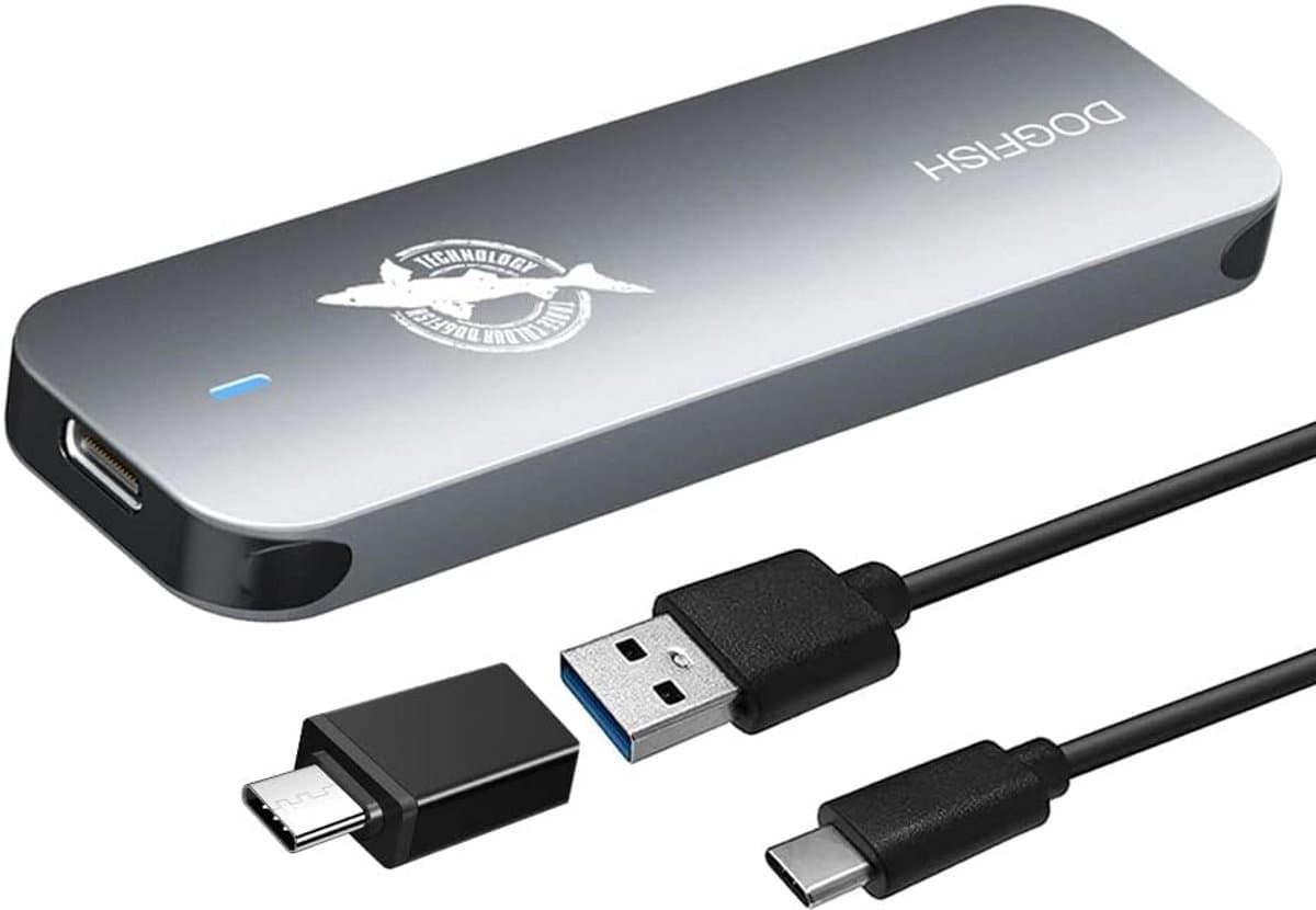 Draagbare Externe SSD 2TB USB-C Supersnel Metaal - Compatibel met Mac, Windows, Android — afbeelding 1