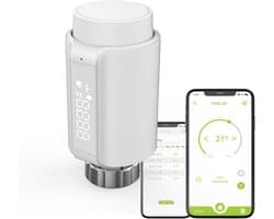 Slimme Zigbee Thermostaat Radiatorkraan - Programmeerbaar & Voice Control
