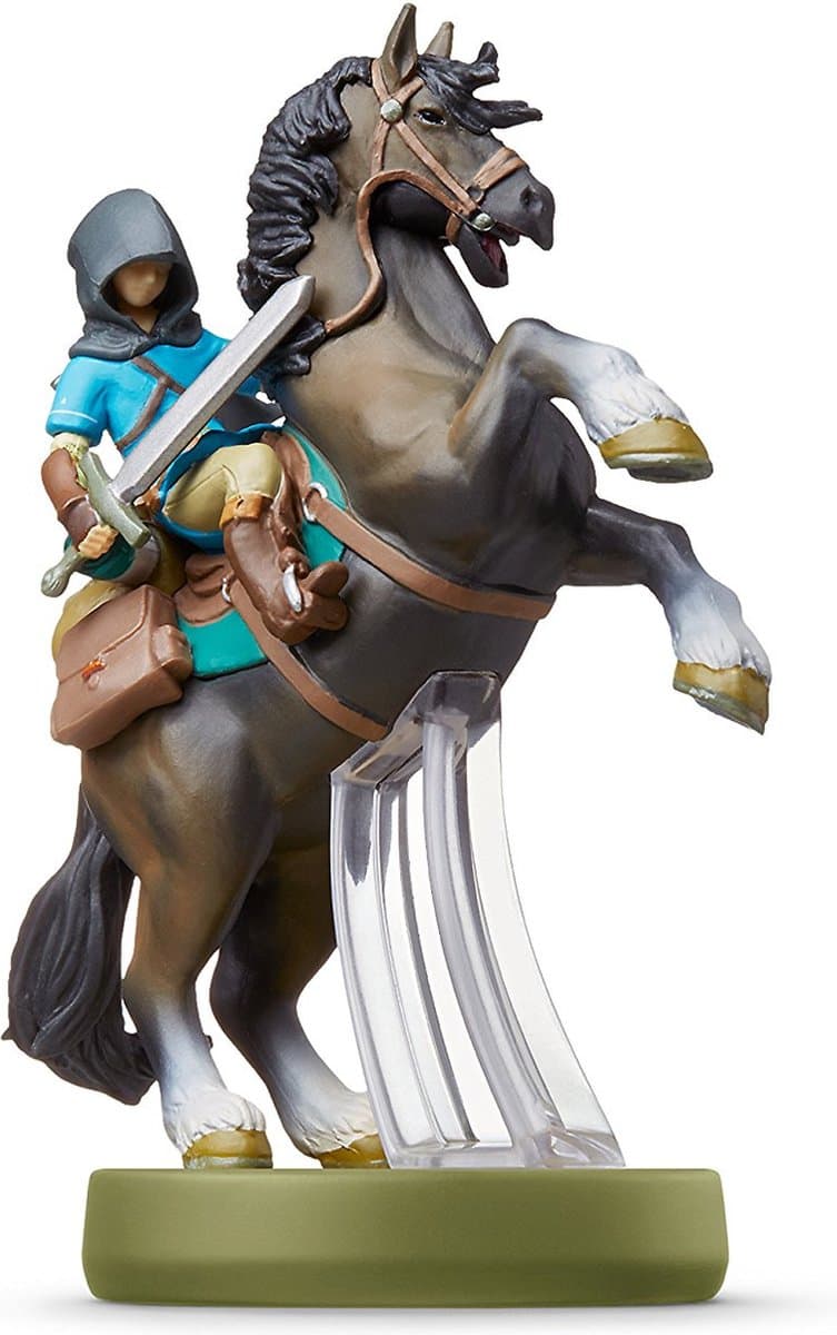 Nintendo amiibo Ingame speelfiguur - Legend of Zelda: Breath of the Wild Collection - Link Rider - 3DS + Wii U + Switch — afbeelding 1