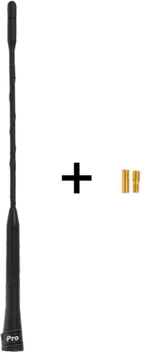 Universele auto-antenne - 23 cm - Inclusief M5 & M6 adapters — afbeelding 1