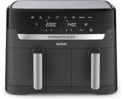Tefal Easy Fry Dual XXL & Grill EY905B - Dubbele Airfryer - 8.3L - Grillfunctie - 8 Programma's - 70% Energiebesparing