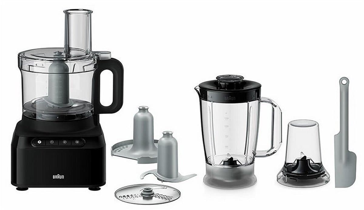 Braun - FP3132BK Foodprocessor 800W — afbeelding 1