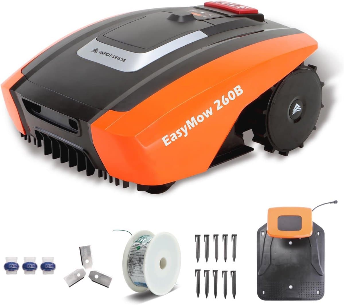 Robotmaaier tot 260 m² met Bluetooth bediening en mulchsysteem — afbeelding 1