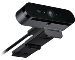 Logitech BRIO | 4K Ultra HD Webcam (13 MP) | HDR | 30 fps 4K / 60 fps Full HD | Windows Hello | USB-C