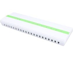 Bedradingscentrum 8 Zones - Verwarmingsregelaar Kamerthermostaat - Energie Besparen - Slimme Thermostaat Compatibel - 8 Zones - Wit