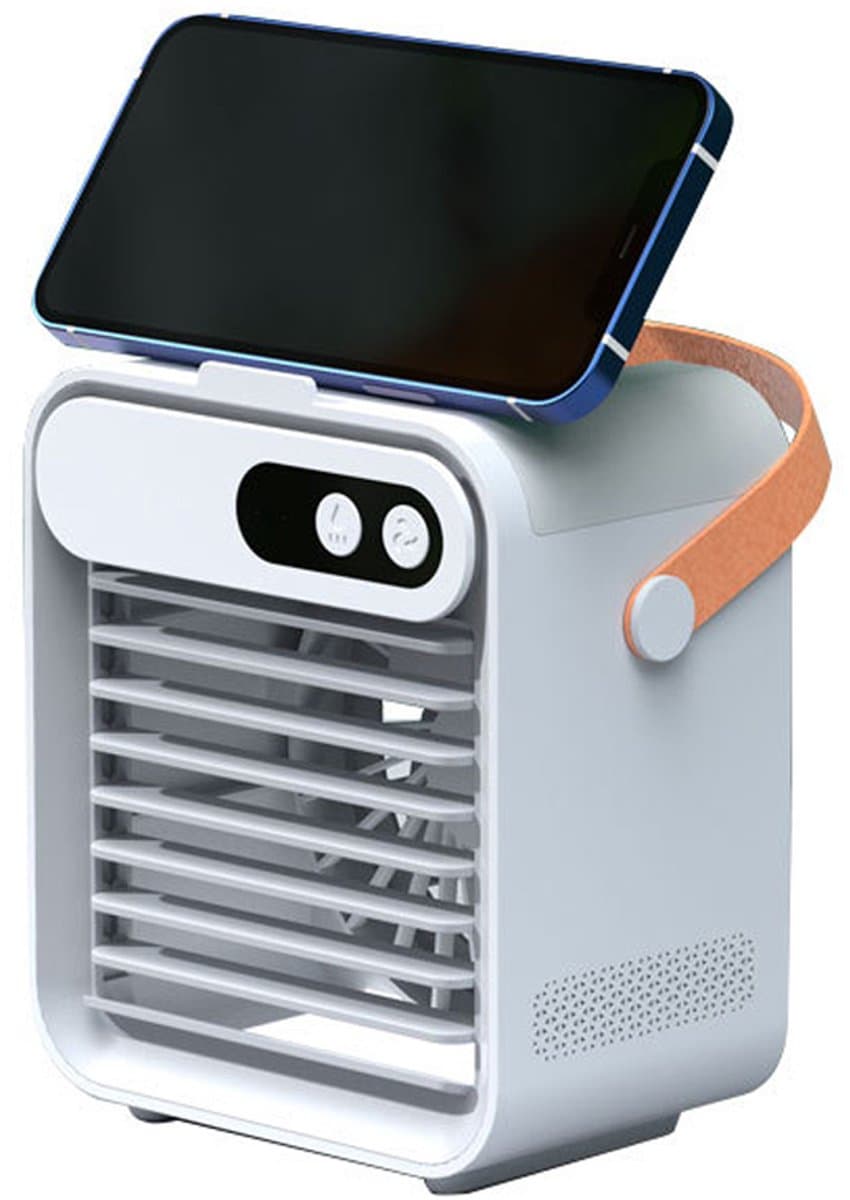 Draagbare aircoventilator, persoonlijke koelventilator voor thuis of op kantoor — afbeelding 1
