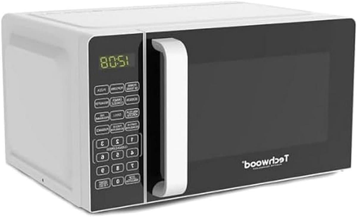 Magnetron met Grill - Compacte Oven - Snel Eten Bereiden - Digitale Bediening - 20 Liter Inhoud - Wit — afbeelding 1