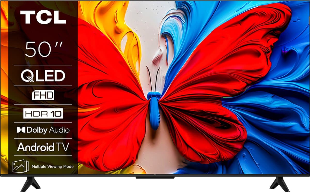 TCL 50S51K - 50 inch - Full HD QLED - 2025 - Smart TV — afbeelding 1