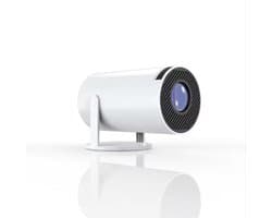 Draagbare Mini Beamer 4K Ondersteuning – 500 ANSI Lumen – Dual 2.4G/5G WiFi – 94 Inch – Elektronische Keystone – Ingebouwde Speaker – Home Cinema Projector