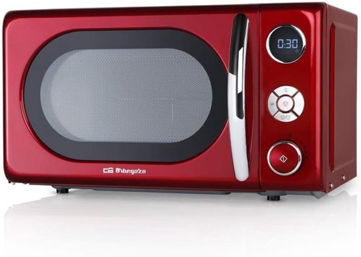 Magnetron met grill - 20 liter, 700 W - Digitaal display en 8 automatische menu's — afbeelding 1