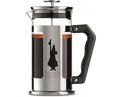 Bialetti Koffiezetter Zwart/Zilver 350ml - Elegante Cafetière