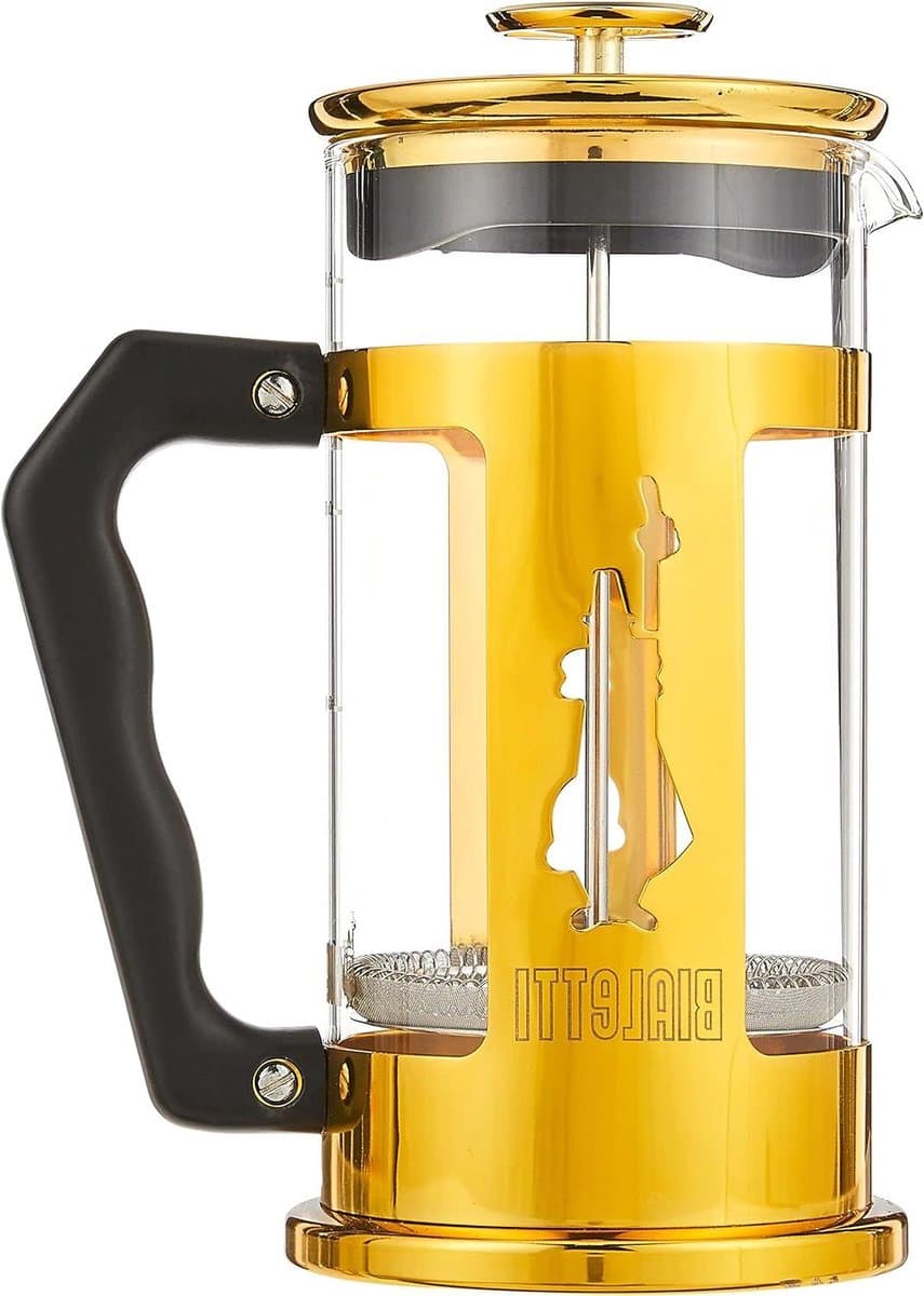 French Press Preziosa 1L - Goud - Beste Bialetti Koffiezetapparaat — afbeelding 1