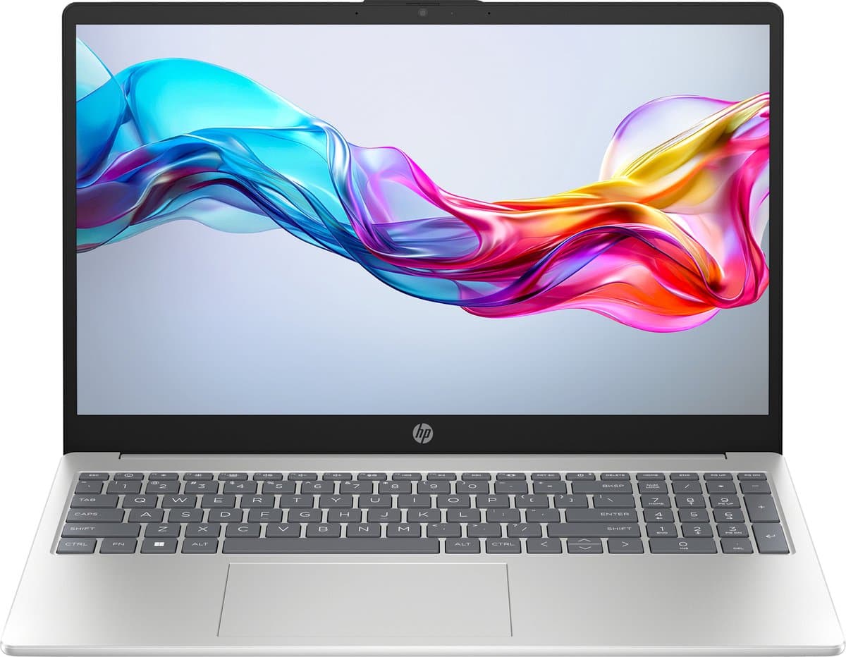 HP 15-fd0955nd Intel® Core™ i5 i5-1235U Laptop 39,6 cm (15.6") Full HD 8 GB DDR4-SDRAM 512 GB SSD Wi-Fi 6 (802.11ax) Windows 11 Home Zilver — afbeelding 1