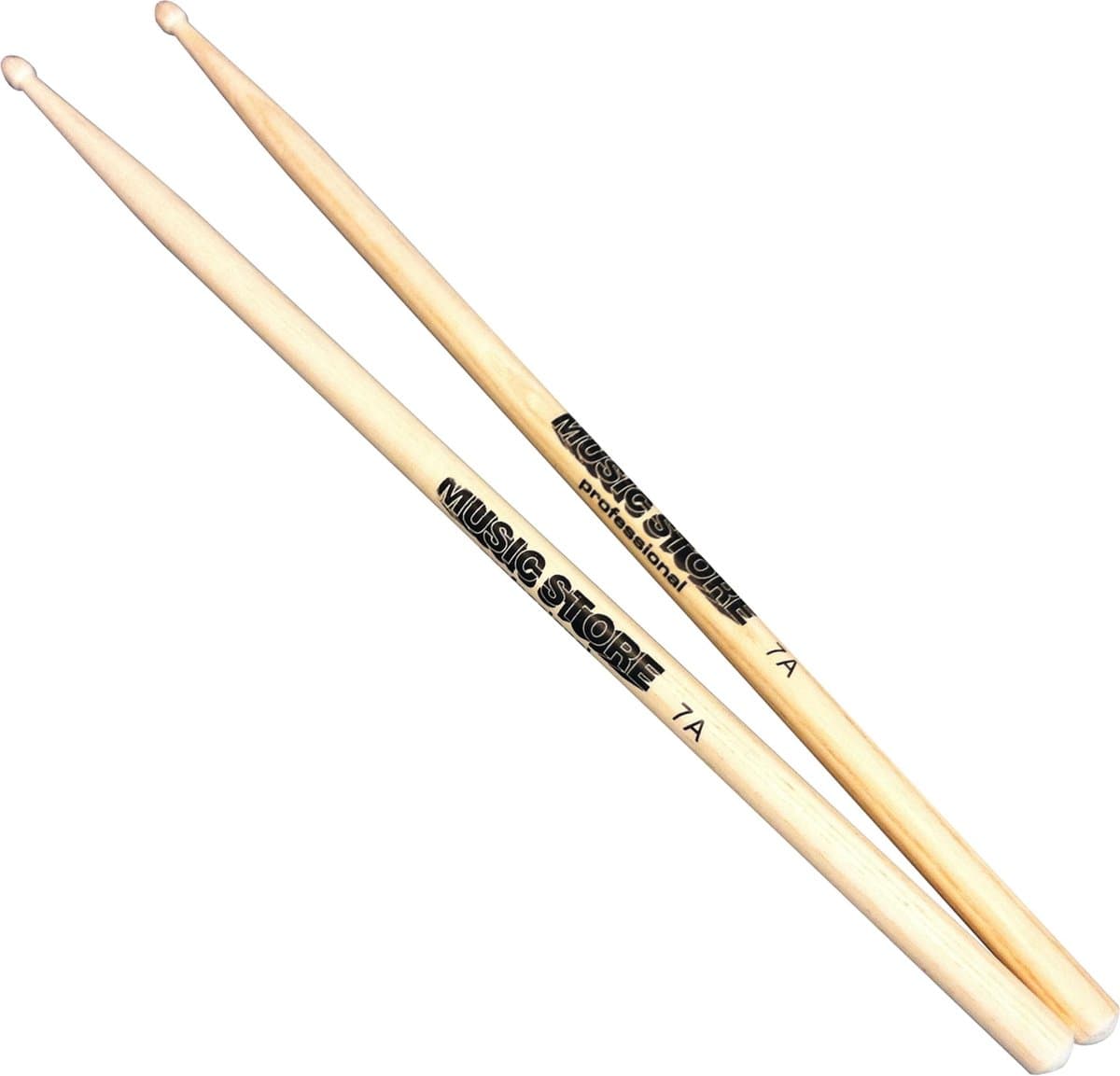 MUSIC STORE 7A Maple Sticks, Wood Tip - Drumsticks — afbeelding 1