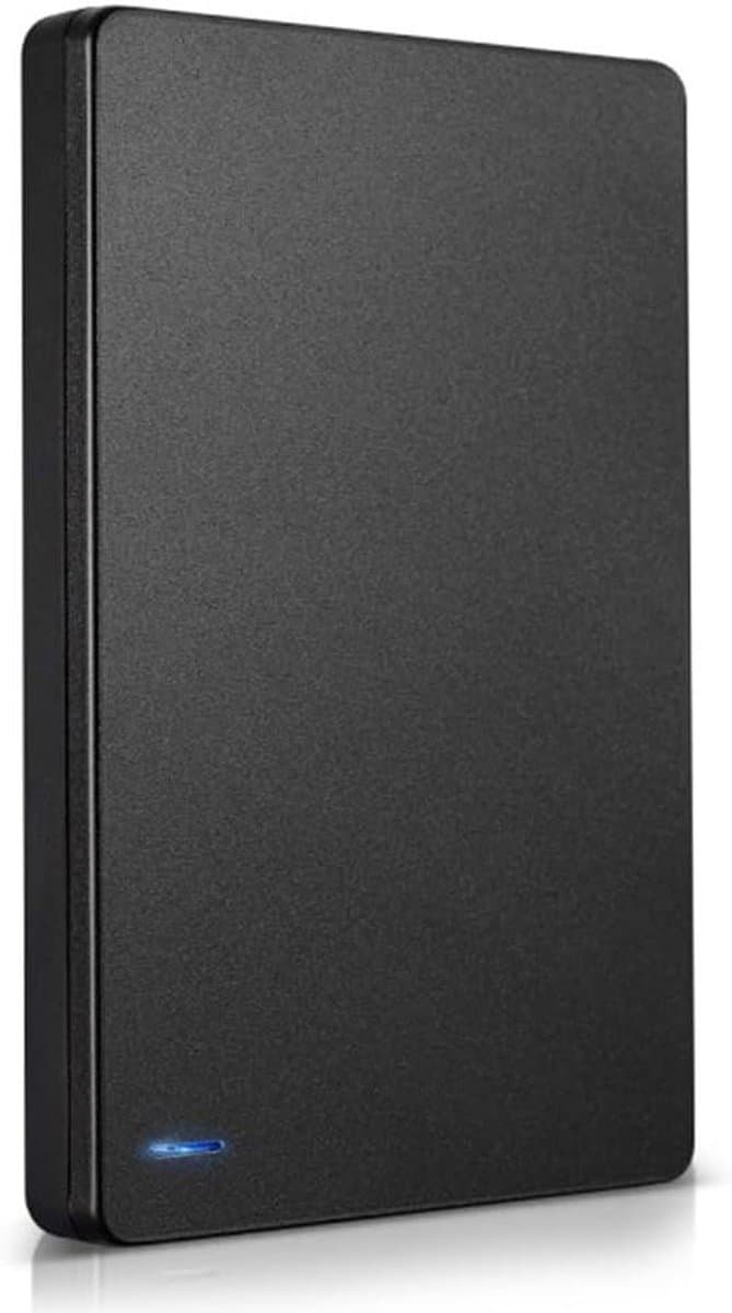 Externe Harde Schijf - Mobiele Opslag - Bestanden Opslaan - Schokbestendig en Valbestendig - 12 x 10 x 3 cm — afbeelding 1