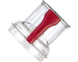 Schaaldeksel Keukenmachine - Reserve Deksel - Voedselbereiding - Magnetron Geschikt - Rond - Rood