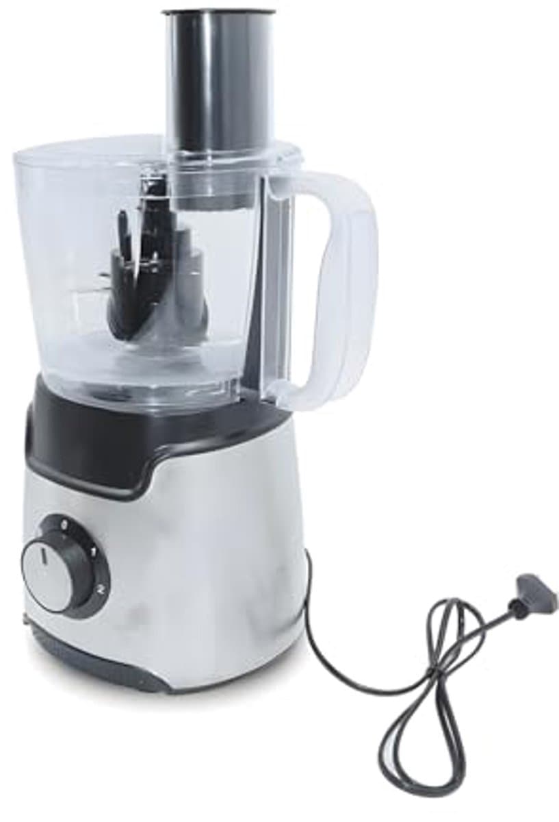 Multifunctionele keukenmachine 1,25L - 750W met 7 functies – handmatig snijden, hakken, raspen, kneden en meer — afbeelding 1