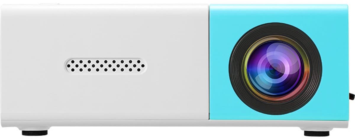 Ynkkvre - Beamer - Projector - Mini Beamerr - Smart Beamer - Hoge Resolutie 1920x1080 & DLP Technologie - Compact Ontwerp - Voor Thuisgebruik In Blauw — afbeelding 1