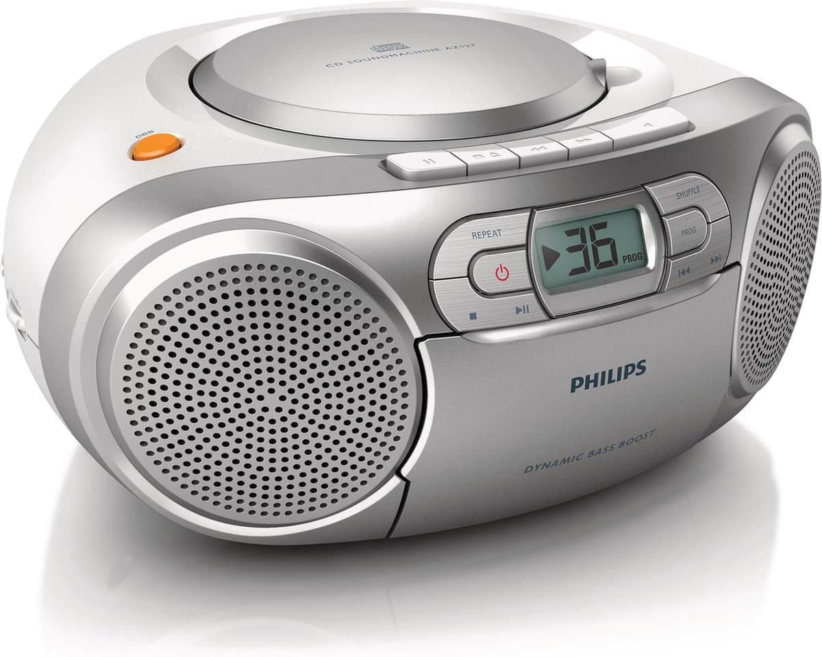 Philips AZ127 - Radio/Cd-speler - Grijs — afbeelding 1