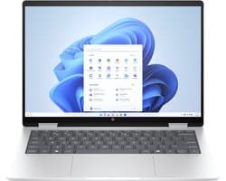 HP Elite x360 14-fa0630nd AMD Ryzen™ 7 8840HS Hybride (2-in-1) 35,6 cm (14") Touchscreen 3K 16 GB LPDDR5-SDRAM 512 GB SSD Wi-Fi 6E (802.11ax) Windows 11 Home AI PC Zilver QWERTY