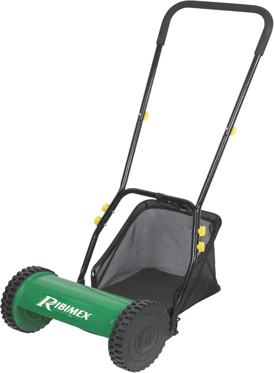 Handmatige Roterende Grasmaaier met Snijbreedte van 300 mm, Groen — afbeelding 1