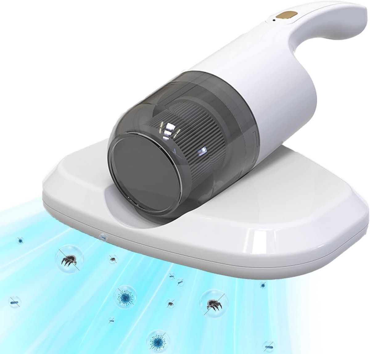 Draadloze Mijtstofzuiger met UV-Licht voor Matrassen en Meubels — afbeelding 1