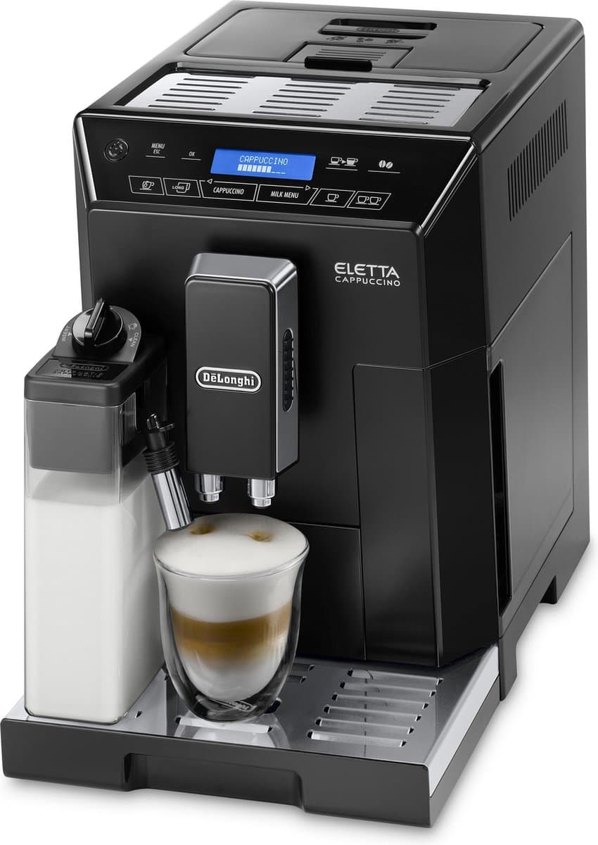 De'Longhi Eletta Cappuccino ECAM 44.660.B - Volautomatische Espressomachine – Zwart — afbeelding 1