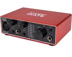 StudioMate IN1 Solo Audio-interface - USB-C Geluidskaart - Solo Geluidskaart - Inclusief USB-kabel - Direct Monitoring - Fantoomvoeding 48V
