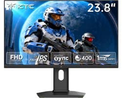 KTC H24F7-2 23,8 Inch Gaming Monitor - Full HD 1080p Fast IPS - 240Hz - 1ms MPRT - HDR400 - FreeSync & G-Sync - VESA 100x100 - Hoogte Verstelbaa