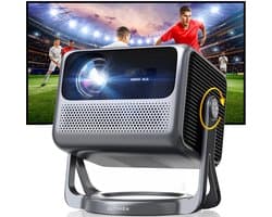 ULTIMEA Nova C40 Smart Beamer met Android TV 14.0, 5G WiFi Bluetooth Beamer Zwart