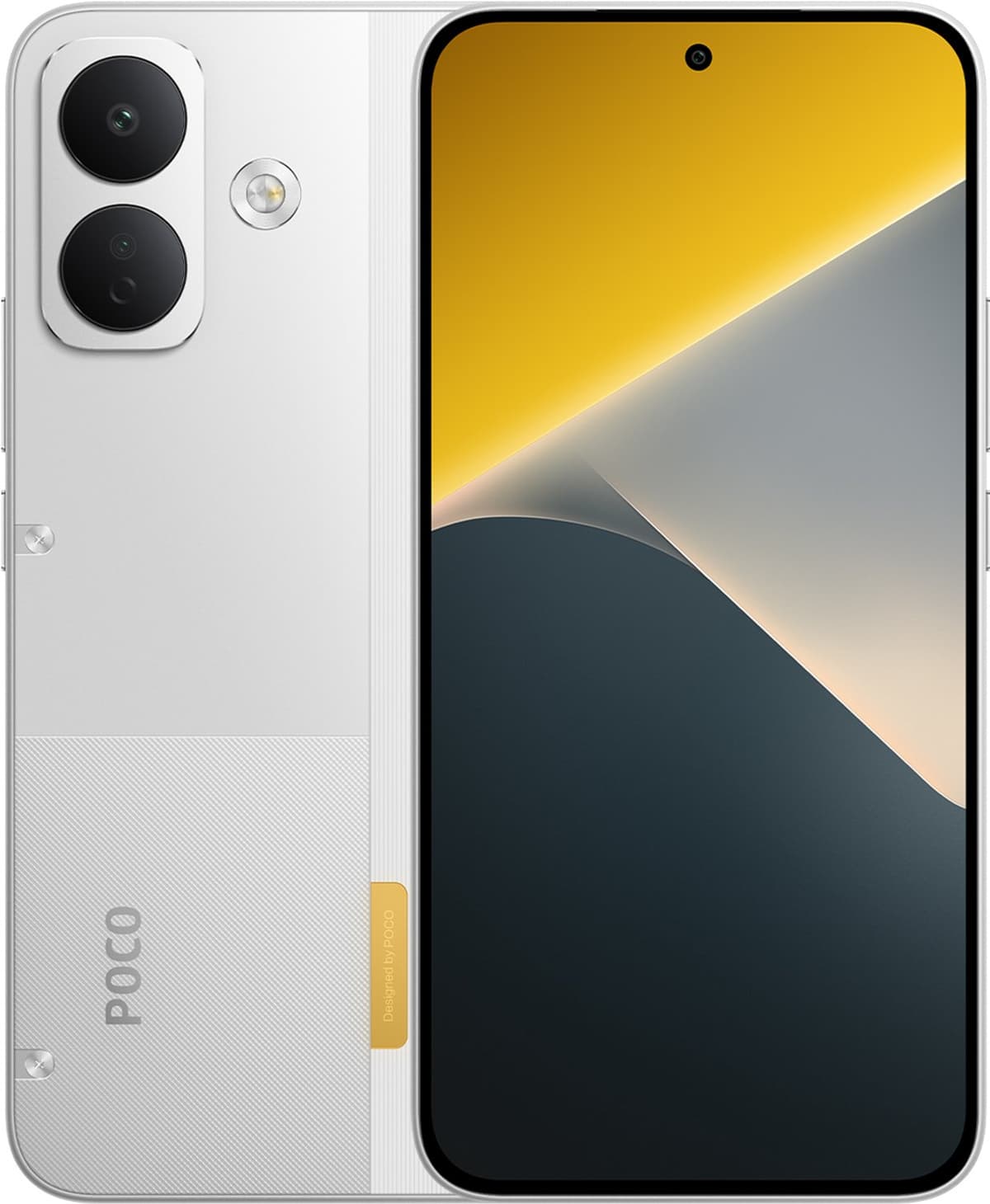 Xiaomi POCO X8 - 8GB RAM - 256GB - White - Enorme 8340mAh batterij met 67W HyperCharge - 6.83" 1,5K ultrahelder AMOLED-display - Gesegmenteerd patroonontwerp met robuuste afwerking — afbeelding 1