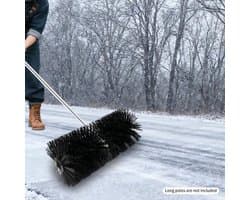 Grasmaaier Bezemkop Veegmachine - Rollende Borstelkop Voor Tuinen - 5.5 Kg Gewicht - Handmatig - Voor Gras En Sneeuw - Tuinonderhoud
