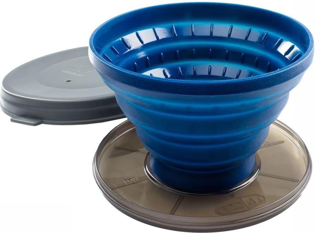 Collapsible Java Drip Outdoor Benodigdheden Blauw — afbeelding 1