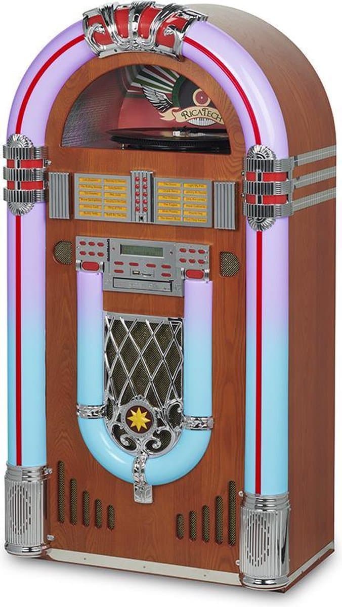 Ricatech Jukebox RR4000 Bruin XXL 128CM Full options — afbeelding 1