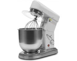 Saro FP 107 Staande mixer 500 W Roestvrijstaal, Wit