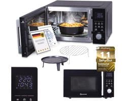 4-in-1 Combi Magnetron met Hetelucht en Grill | 25 Liter