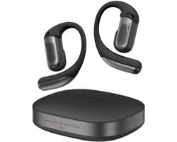 Shokz OpenFit Pro ANR Open-ear Draadloze Oortjes – Adaptieve Ruisonderdrukking - Dolby Atmos + headtracking - 50 Uur Afspeeltijd - Zwart