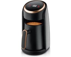 KZQ Koffiezetapparaat Met Automatische Uitschakeling BPA Vrij Tot Drie Kopjes Capaciteit Anti Overstroming Europese Stekker 110V Intelligente Kooktechnologie Zwart