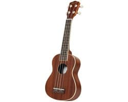 Sopraan Ukulele - Voor Beginners - Sapele Body - Naturel
