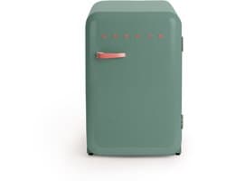 CREATE - Koelkast in retrostijl - Sage - Handvat Terracotta - FRIDGE RETRO 107L