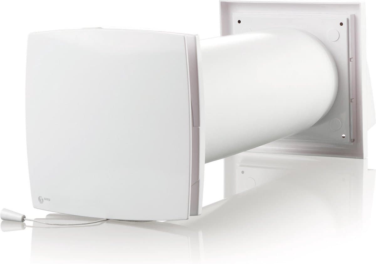 Siku Decentrale ventilator RV-1-35C mini V2 met warmteterugwinning; Geen Schimmel meer in huis. Frisse lucht binnen met 85% warmte terugwinning — afbeelding 1