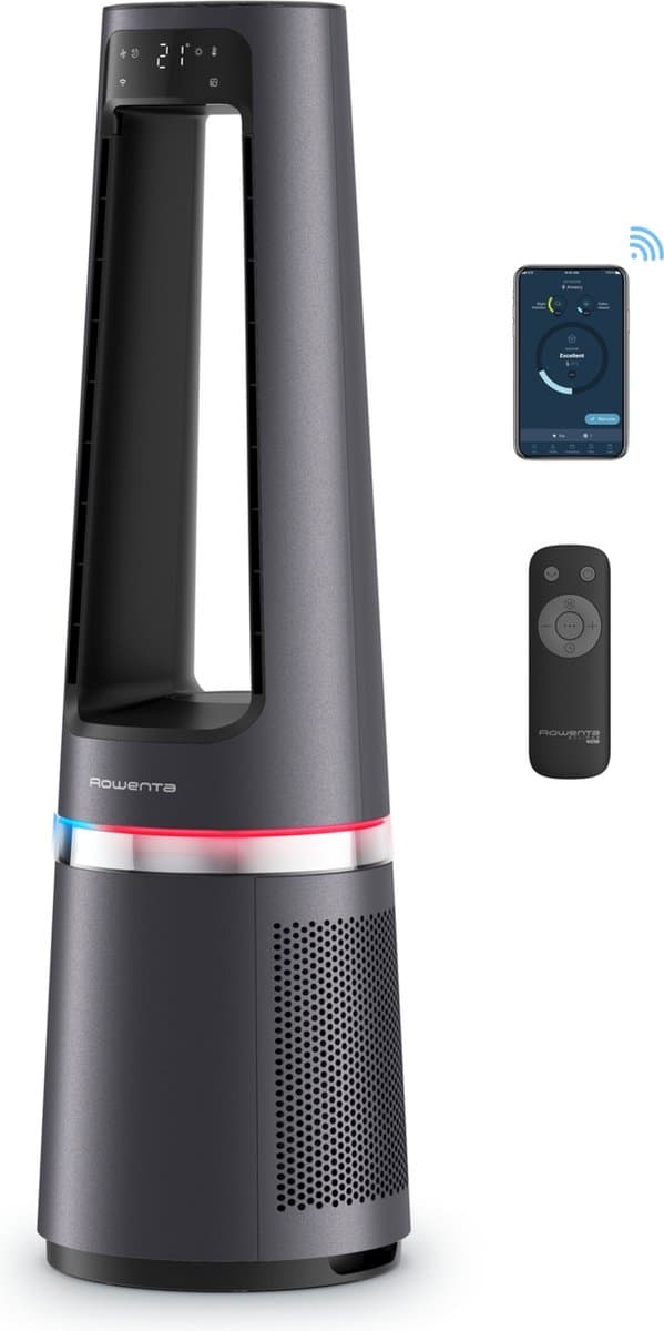 Rowenta Eclipse 3-in-1 Connect Eclipse QU5072 3-in-1 connect Luchtreiniger-Ventilator-Kachel — afbeelding 1