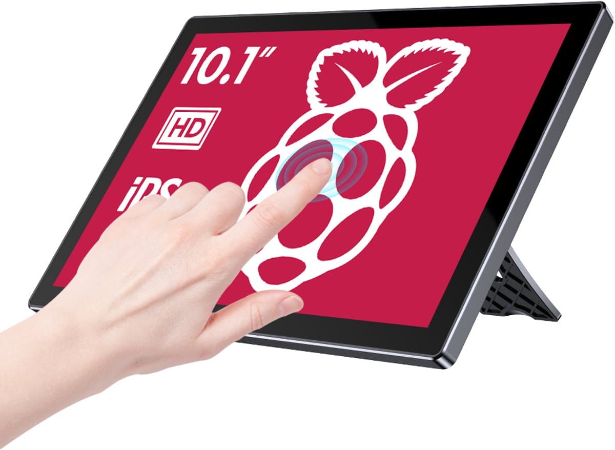 Portable Monitor UPERFECT UPi B7-Raspberry Pi Case with Touchscreen 10" Draagbare monitor 60HZ 16:10 800:1 IPS 370NITS VESA — afbeelding 1