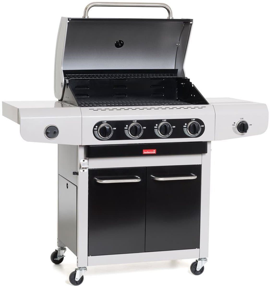 Barbecook Siesta 412 Black Edition duits gasbarbecue 132x56x118cmBa... — afbeelding 1