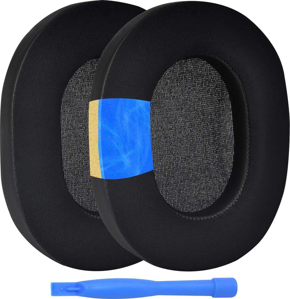 MMOBIEL Vervangende Oorkussens Geschikt voor Sony WH-1000XM5 Noise Cancelling Hoofdtelefoon – Cooling Gel Koptelefoon Oorkussens - Noise Isolation Hoofdtelefoon Earpads – Zwart — afbeelding 1