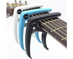 Gitaar Capo - Akoestisch - Klassiek - Elektrisch - Deluxe Capo - Blauw